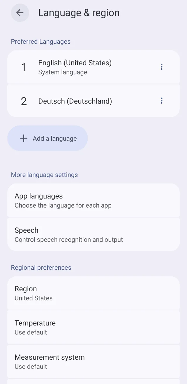 Screenshot from TalX: Group info
